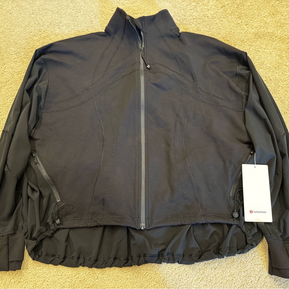 NWT Lululemon Define Relaxed-Fit Jacket Luon: Black - Size 8